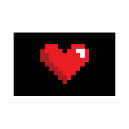 8-Bit Red Heart