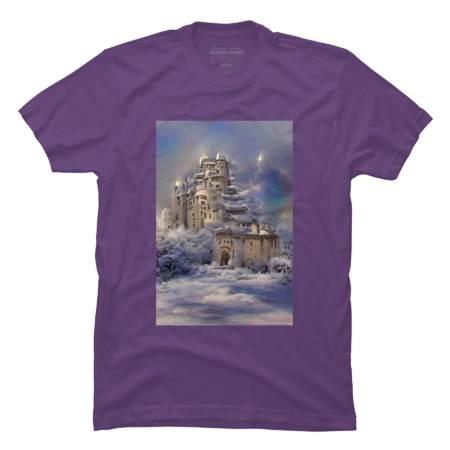 Retro Castle, Vintage Castle, Medieval Castle, Christmas Gift by bcstudio