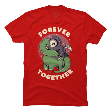 Forever Together - Cute Grim Reaper Dino Gift by EduEly