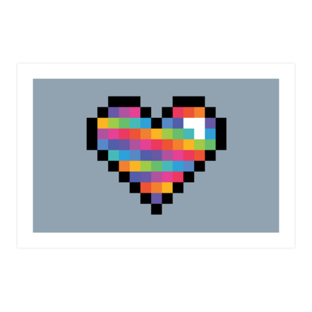 8-Bit Patchwork Rainbow