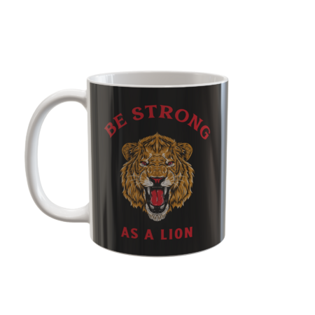 be strong as a lion by Illustrationalofficial