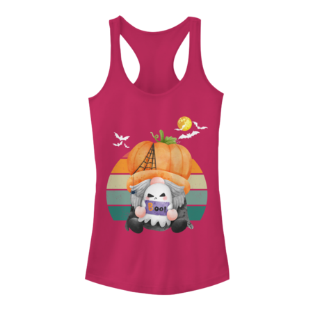 Halloween Gnome With Boo Ghosts