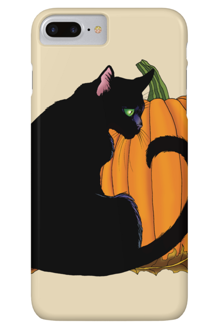 Pumpkin Cat by tigressdragon