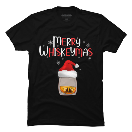 Merry Whiskeymas, Funny Christmas Whiskey &amp; Bourbon Lover