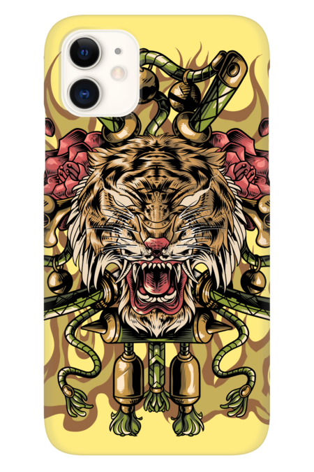 fiery tiger by bayuktx