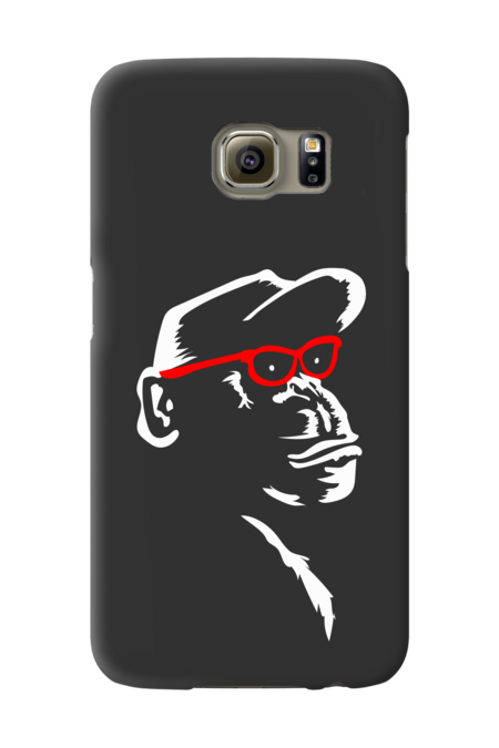 Monkey with red glasses by Mammoths