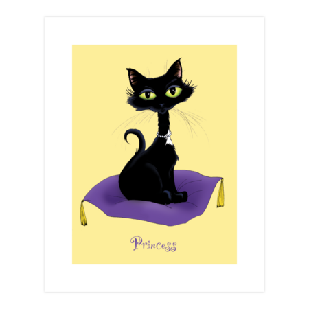 Princess Black Cat by tigressdragon