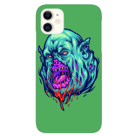 Monster zombie head apparel design by ArtGraris