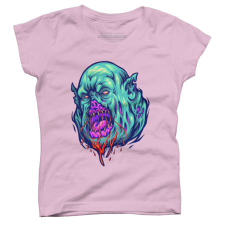 Monster zombie head apparel design by ArtGraris