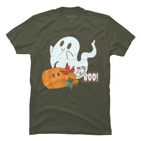 Boo Cute Ghost Halloween cute fall autumn design