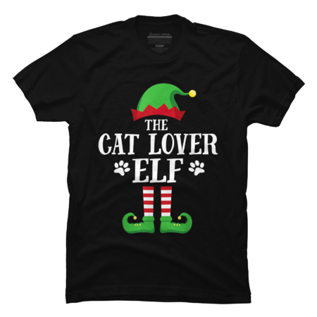 Cat Lover Elf Christmas
