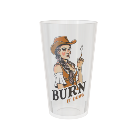 Burn It Down: Sassy &amp; Sexy Western Pinup Cowgirl Smoking