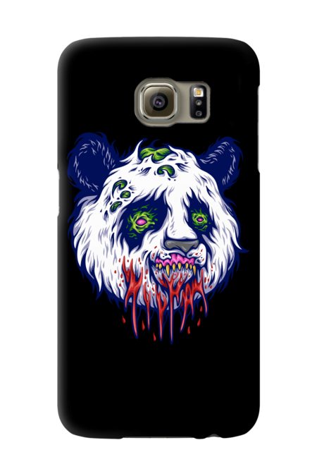 Scary panda head monster shirt design by ArtGraris