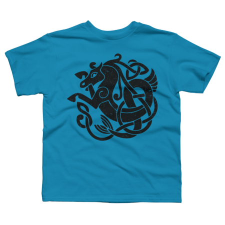 Celtic Knot Seahorse Mythical Kelpie Shirt by NowCorp