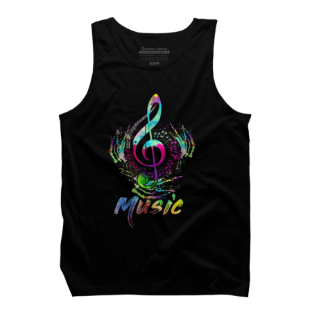 Colorful Music Treble Clef Musical Note