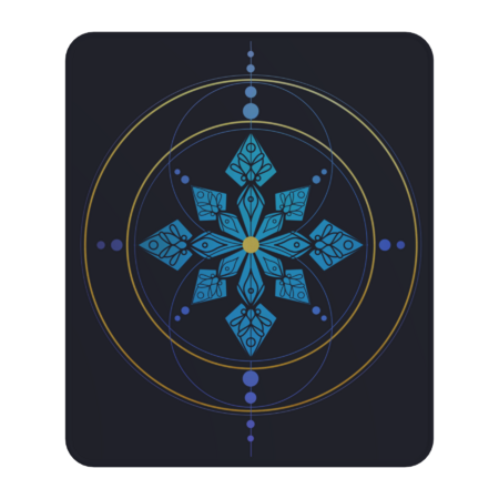 Ice Flower Mandala by timea