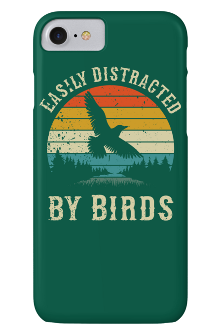 Easily Distracted By Birds, Bird Watching, Birdwatchers by Snasstudios