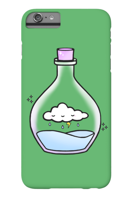 Storm Cloud Potion Bottle by staceyroman