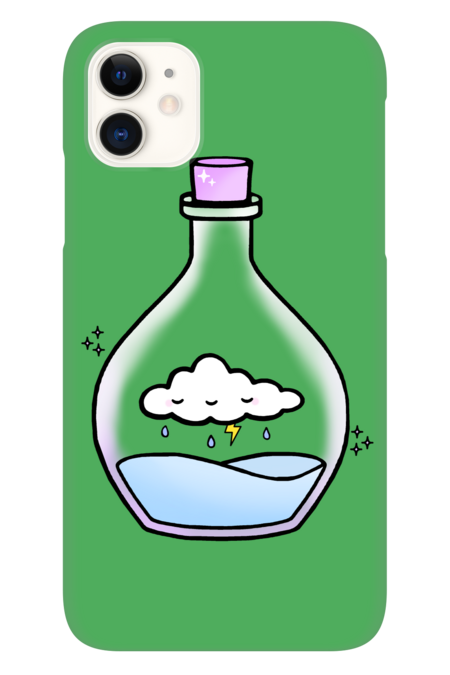 Storm Cloud Potion Bottle by staceyroman