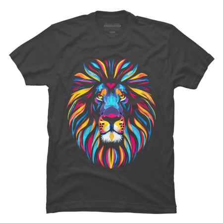 Vibrant Lion by AtomicProphet