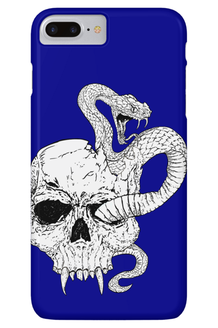 Snake and Skull by MysticMoonVibes