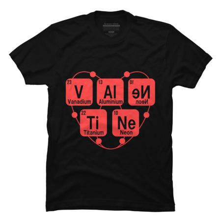 Valentines Day Gift Shirt Funny Chemistry Periodic Table