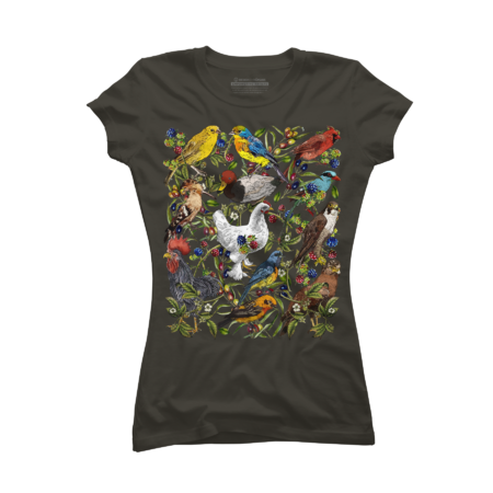Chicken Bird Graphic Tee Shirt by everpop