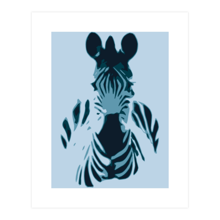 Zebra by CraniumPrint