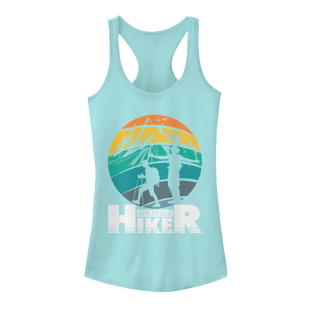 Hiking Shirt World's best hiker by Firstday