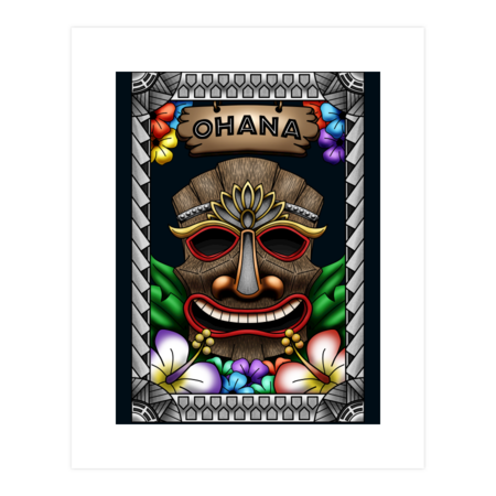 Tiki Ohana by Danhobb5Designs