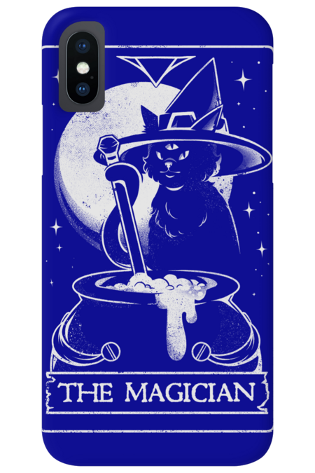 The Magician - Cute Witch Cat Gift by EduEly