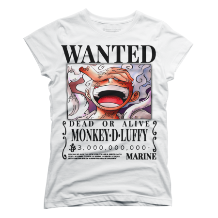 One Piece - wanted dead or alive monkey d luffy by Manga1otaku