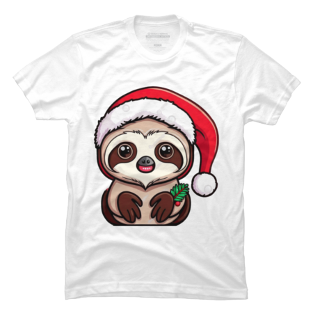 Chibi Christmas Sloth