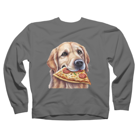 Golden Retriever eating pizza | Pizza Dog | Golden Retriever