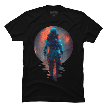 Moon Astronaut Nebula by NowCorp