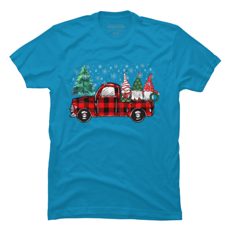 Christmas Gnomes Truck, Merry Christmas Holiday by Snasstudios