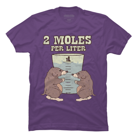2 moles Per Litter by ShirtPhrase