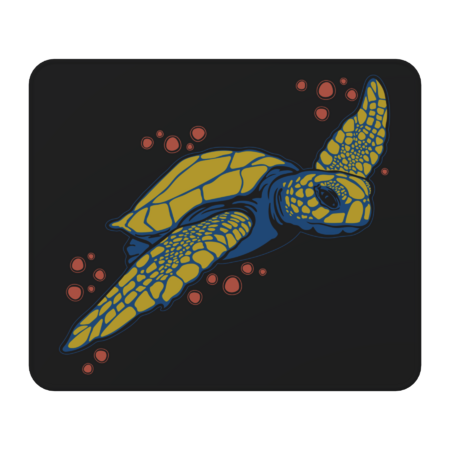 Blue Sea Turtle by DesignsbyDarrin