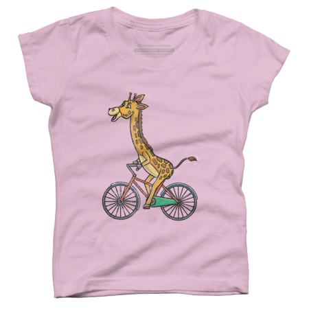 Giraffe Riding Bicycle by CNTT668