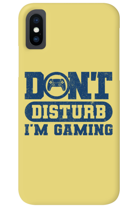 Dont Disturb Im Gaming Version Blue by Sachcraft