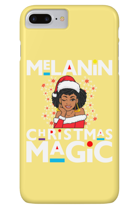 Melanin Christmas Magic Black Mrs Claus Ugly Christmas Sweater by SHOPP