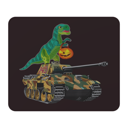T-Rex On Military Tactical Halloween Costume Lazy Easy by DesignNIcePro