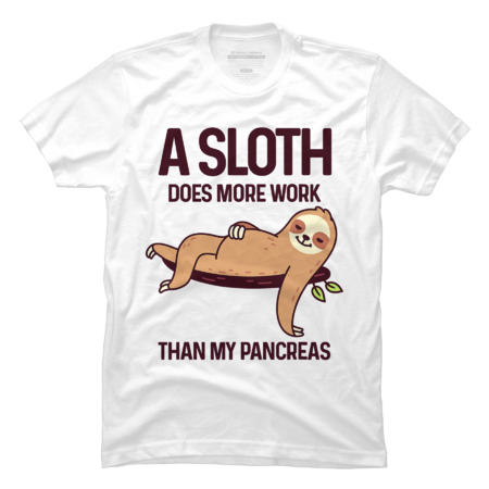 A Sloth Does More Work Than My Pancreas by LKTVina