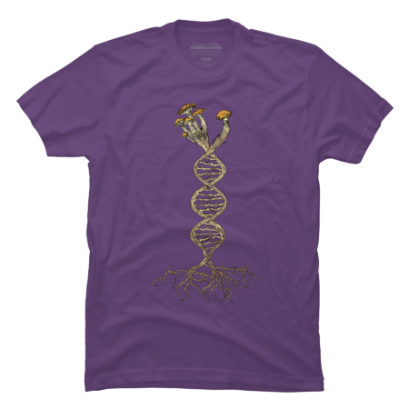 Honey Fungus Mushroom DNA T-Shirt by WinterJJ