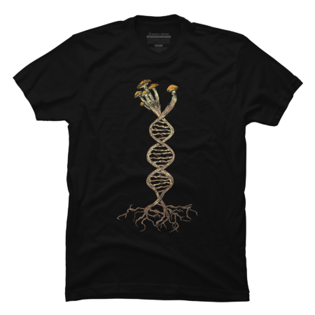 Honey Fungus Mushroom DNA T-Shirt