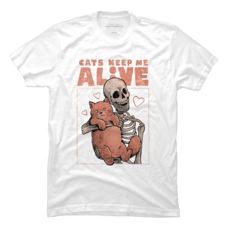 Cats Keep Me Alive - Dead Skull Evil Gift