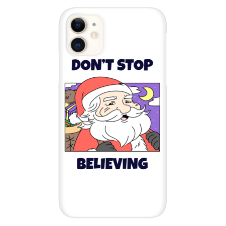 Santa Don't Stop Believing by rksbdi