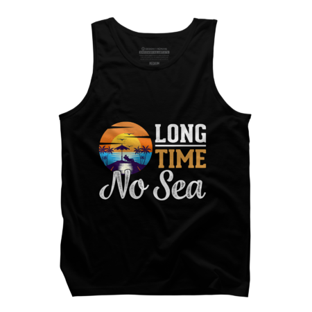 Long Time No Sea Palm Tree T-Shirt by WinterJJ