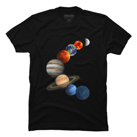 Solar System T-shirt by Tamisery
