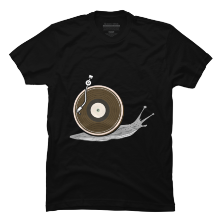 Vinyl Snail Vinyl Records music lover T-Shirt by CNTT668
